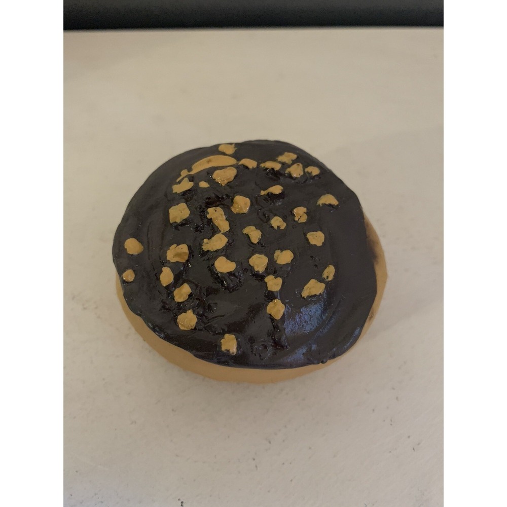 Vintage Play Food Vintage MTC Mini Donut With Chocolate Frosting & Nuts